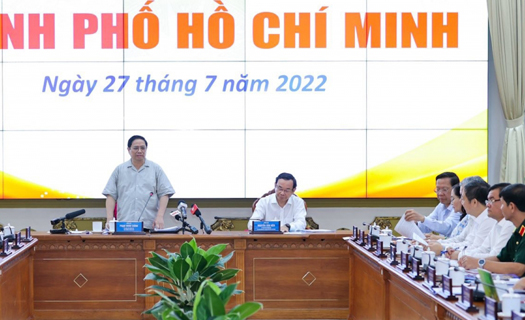 Thủ tướng đề nghị TP.HCM giữ ổn định kinh tế vĩ mô, kiểm soát lạm phát